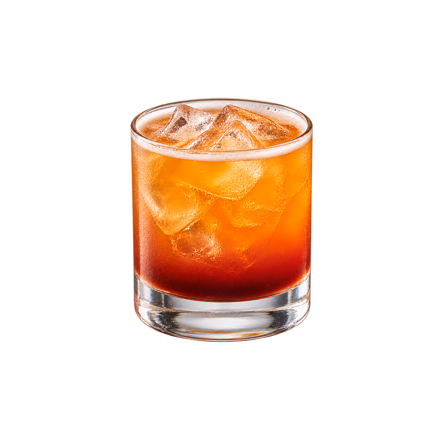 Wildest Redhead in a rocks glass, with ice
